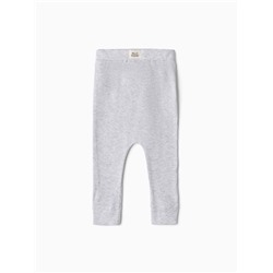 Легинсы Крошка Я Melange, рост 74-80, серый