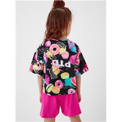 Шорты трикотажные для девочек, 2 шт в комплекте