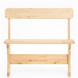 Скамейка для бани и дачи, 130×31×45 см, хвоя