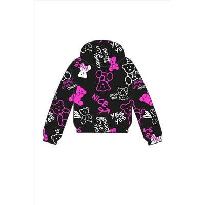 Куртка текстильная с полиуретановым покрытием для девочек (ветровка) PLAYTODAY, 1231511