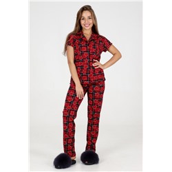 пижама 35326 (Красный)