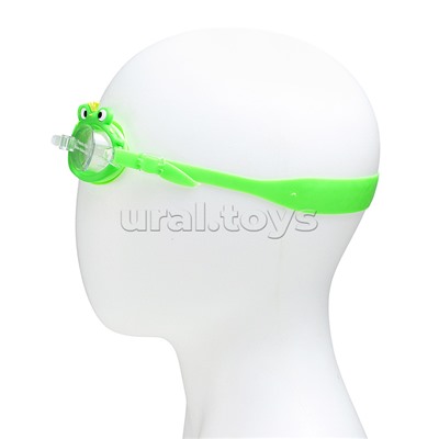 Очки для плавания цветные, в ассортименте, в пакете
