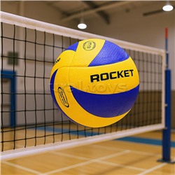 Мяч волейбольный ROCKET размер 5, 260гр PU