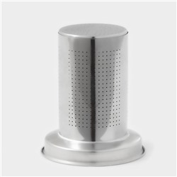 Заварочный чайник «Кеннет», 1.43 л, нержавеющая сталь, металлическое сито, золотистый