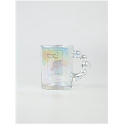 Кружка новогодняя стеклянная «Сказочных моментов», 350 мл, голография