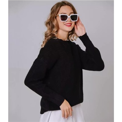 Джемпер женский DommoD, чёрный, размер 44-48 (ONE SIZE)