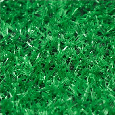 Газон искусственный, ворс 10 мм, 2×10 м, светло-зелёный, Greengo