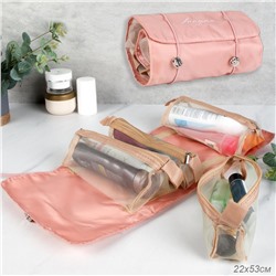 Косметичка 22х53 см розовая / XN-023PN /уп 150/