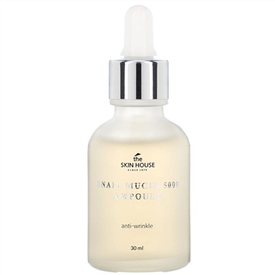 The Skin House, Snail Mucin 5000 Ampoule, ампульная сыворотка с муцином улитки, 30 мл