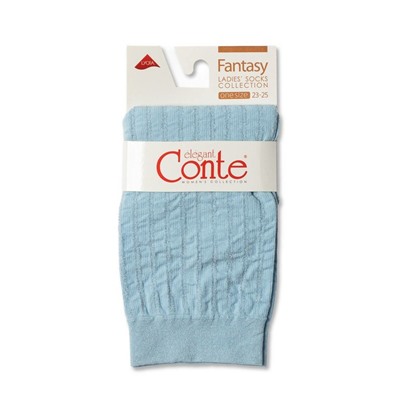 Полиамидные CONTE FANTASY Носки в полоску с люрексом