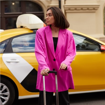 Пиджак женский one size MIST, розовый