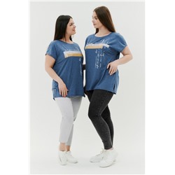 Футболка 8253 (Индиго)