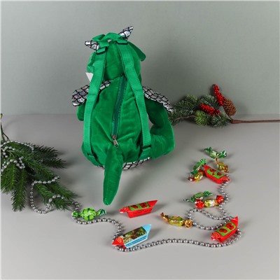 Рюкзак Дракон 35 см / A11-23021 /уп 6/30/240/ (Оранжевый)