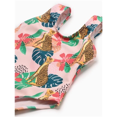 Купальный костюм детский KAFTAN «Леопард», рост 110-116 см (32)