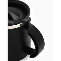 Термокружка новогодняя «Тепло в сердце», 450 мл, 12.5×10.5 см