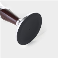 Башня пивная «Вавилон стиль», 3 л, колба для льда, подсветка, батарейки CR=2032, пластик, коричневая