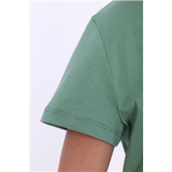 Пижама для девочки Корги на зеленом арт. ПД-023-062