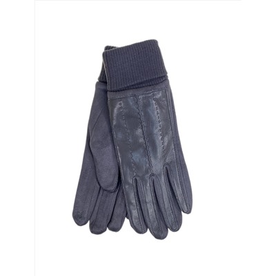 Элегантные демисезонные перчатки, цвет графит