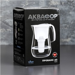 Фильтр-кувшин «Аквафор-Прованс», 4.2 л, цвет чёрный