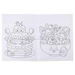 Раскраски аниме. Вкусняшки