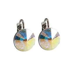 Серьги с кристаллами Swarovski