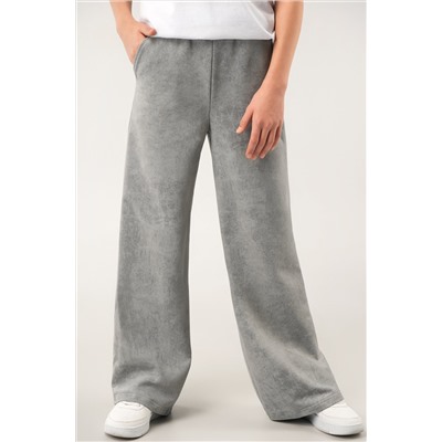 Брюки палаццо из футера для девочки Happyfox