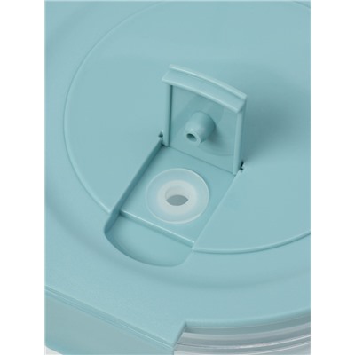 Контейнер Доляна Cook and Freeze, 370 мл, 13.5×6 см, с крышкой, жаропрочное стекло, МИКС