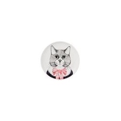 Тарелка закусочная ''FASHION ANIMALS'' 19см фарфор