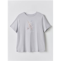 КОМПЛЕКТ ЖЕНСКИЙ (ФУТБОЛКА, БРИДЖИ) 592605