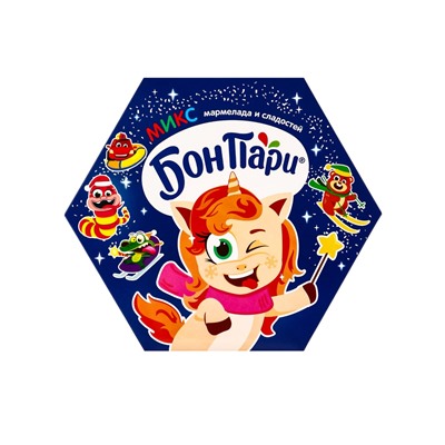 Сладкий новогодний подарок «Бон Пари», детский, 376 г
