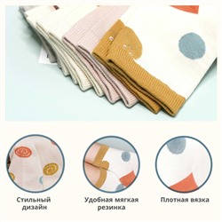 Детские хлопковые носки  (Узор 9) MilanKo D-222