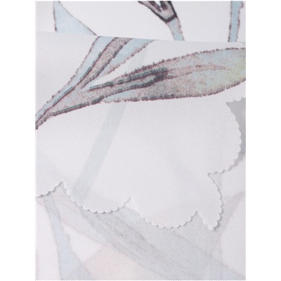 Скатерть «Доляна. Акварельные листья», 145×110 см, 100% п/э