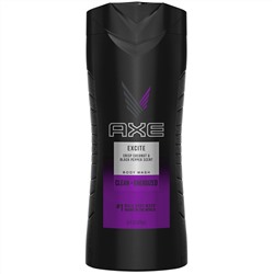 Axe, Гель для душа Excite, «Свежий кокос и черный перец», 473 мл