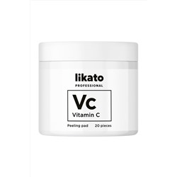 Likato Пилинг-пэды для совершенной кожи с AHА-кислотами и витамином С, 80 мл KRISTALLER, 1110271