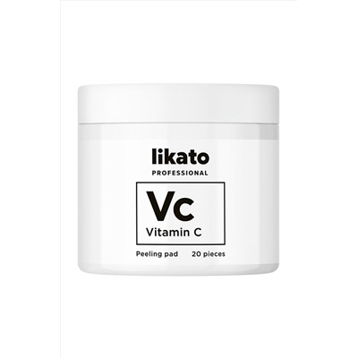 Likato Пилинг-пэды для совершенной кожи с AHА-кислотами и витамином С, 80 мл KRISTALLER, 1110271