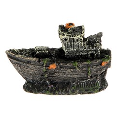 Аквариумный декор «Корабль малый», 7.5×5.3×2.5 см