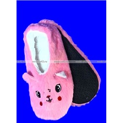 6 ПАР - Носки-тапочки с мехом Мордочки ЖЕНСКИЕ № 2