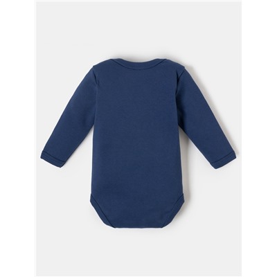 Боди для мальчика «Крошка Я. Любимчик девчонок», рост 86-92 см, белое, синее