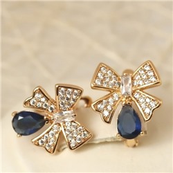 Серьги позолота H01-3655