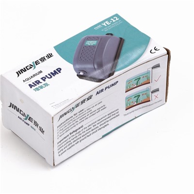 Компрессор для аквариума JINGYE YE-12, для аквариума, 3.5 л/мин, 3 Вт