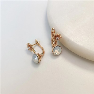 Серьги с кристаллами Swarovski