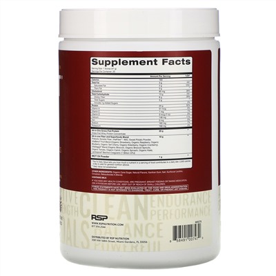RSP Nutrition, TrueFit, Grass-Fed Whey Protein Shake, Cinnamon Churro, 2 lbs (940 g)