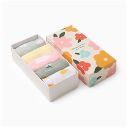 Носки женские KAFTAN Spring, набор 5 пар, размер 36-40 (23-25 см)