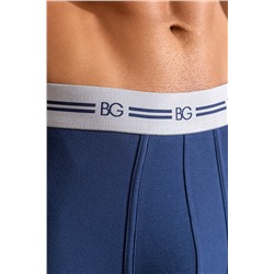 Трусы, набор - 3 штуки муж BeGood UMJ1203F Underwear темно-серый меланж/бургунди/темно-синий