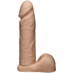 Ультрареалистичная насадка для трусиков Vac-U-Lock 8  ULTRASKYN Cock - 20,57 см.