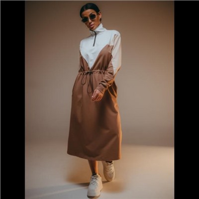 Платье женское Одри (Кофе)