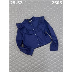 Блузка B2505 синий