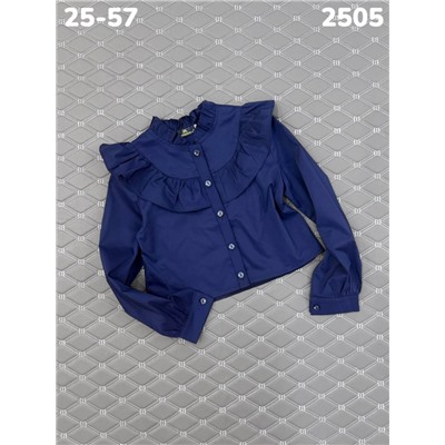 Блузка B2505 синий