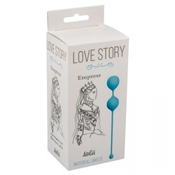 Голубые вагинальные шарики Love Story Empress Waterfall Breeze