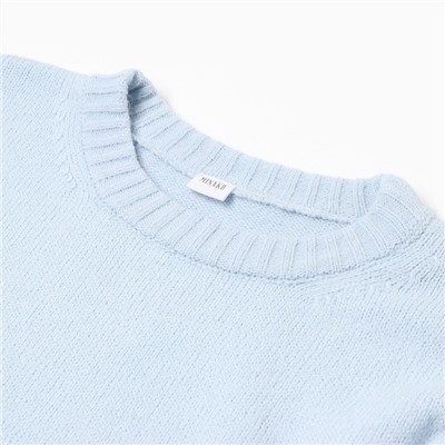 Джемпер женский MINAKU: Knitwear collection, светло-голубой, размер 46-48